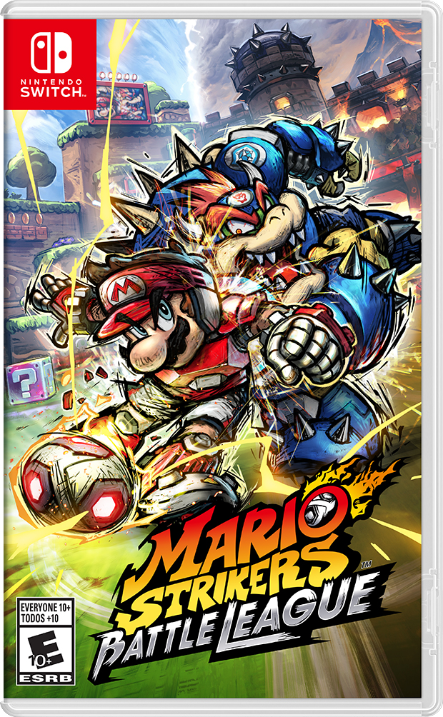 Mario Strikers Battle League Box Art